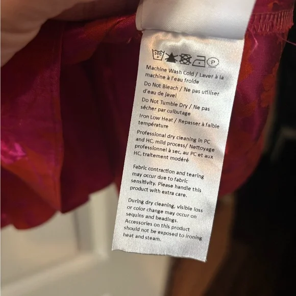 Exquise Pink and Red Floral Dress - Picture 10 of 10